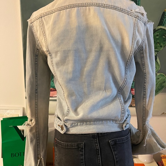 Wonderful artistic Distress denim‎ jacket - Picture 2 of 13